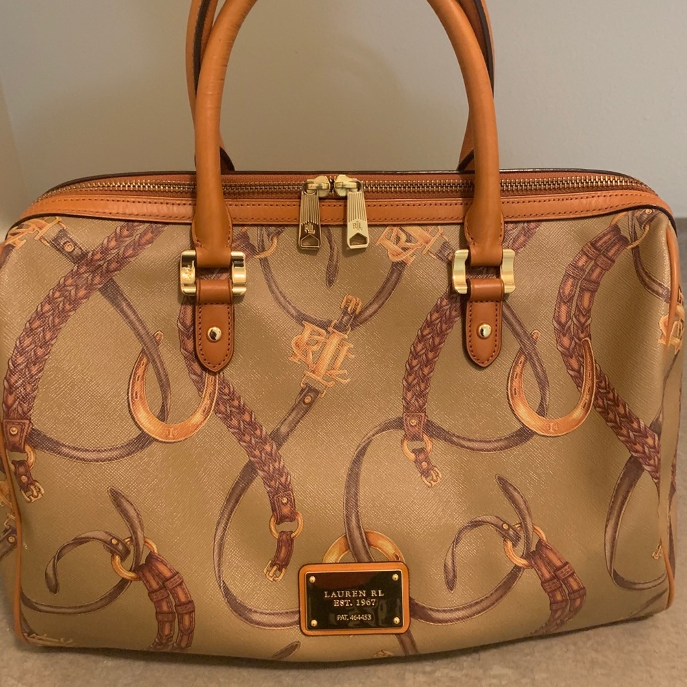 Ralph Lauren large satchel